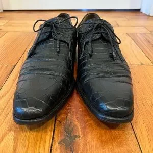 Mezlan | Shoes | Mezlan Platinum Alligator Shoes M Crocodile  display picture 1